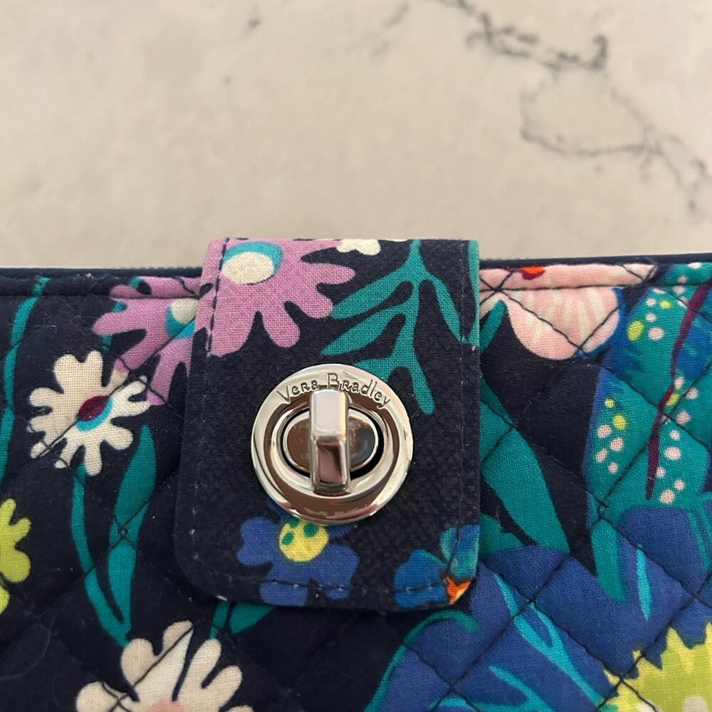 Vera Bradley Turnlock Wallet - Picture 2 of 5